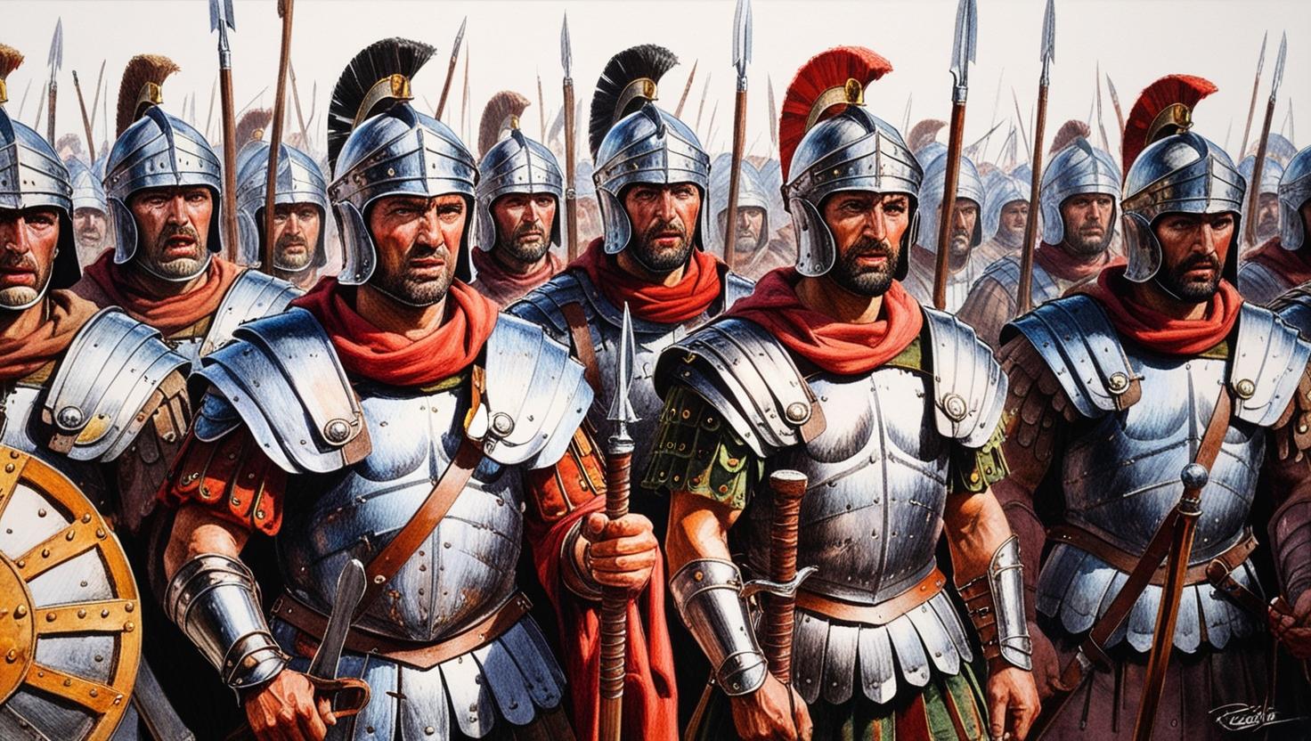 Soldiers of a Roman imperial legion in the 4th century.jpg